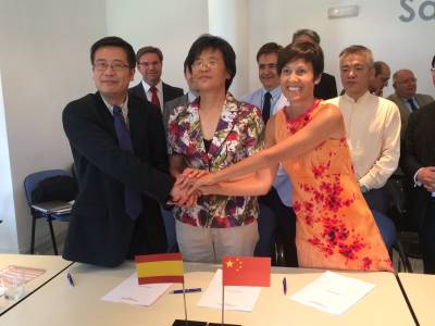 BIC EURONOVA firma acuerdo de colaboración con dos entidades chinas para facilitar la internacionalización de empresas malagueñas.