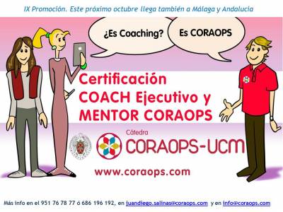 Profesionales y estudiantes podrán certificarse por primera vez en Málaga como Coach Ejecutivo CORAOPS.