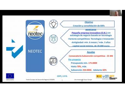 Ayudas NEOTEC - 25 millones de euros para empresas innovadoras de base tecnológica (EBTs).