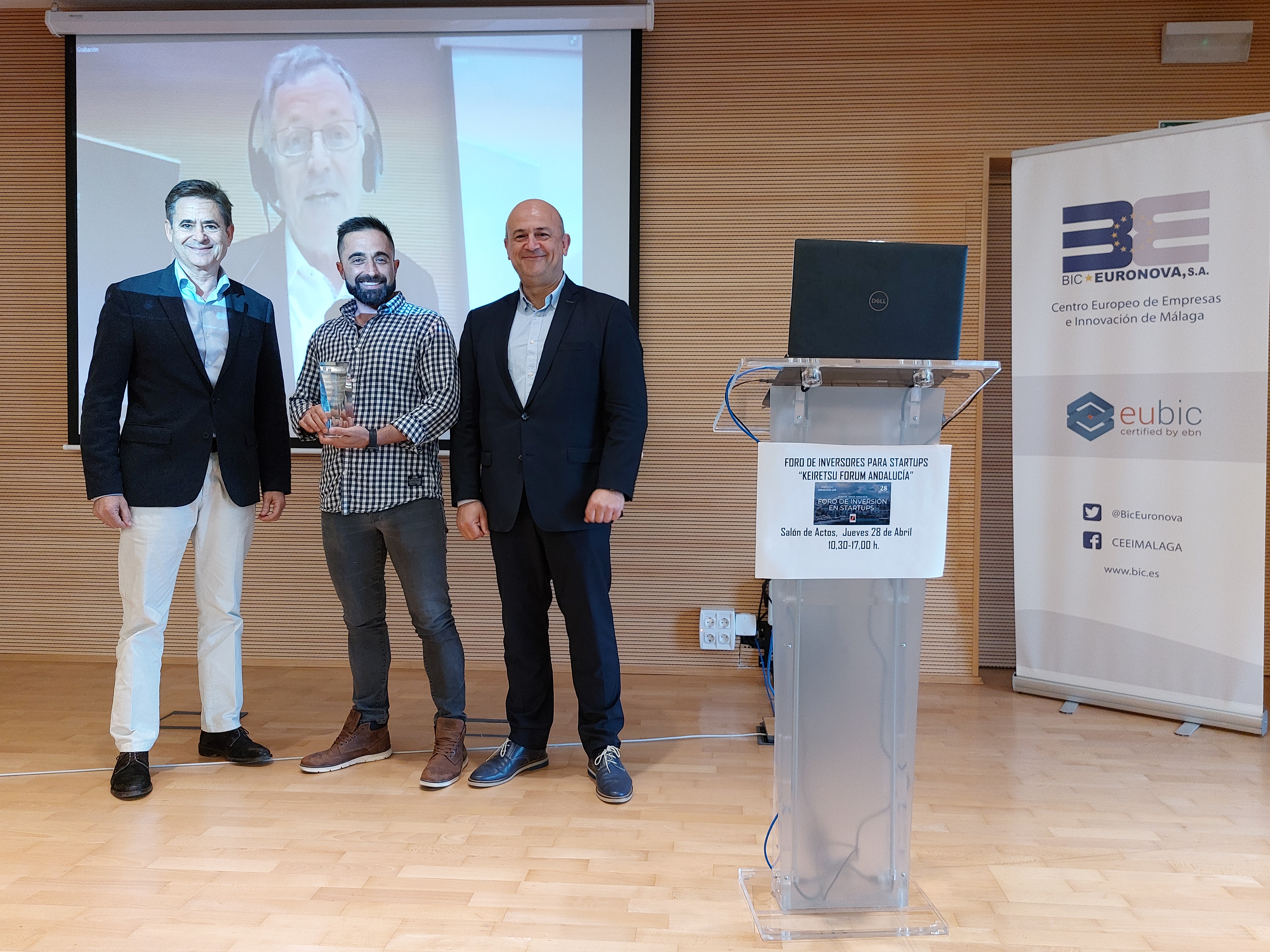 La startup malagueña Wevoice ganadora en el Foro de Inversores “Keiretsu Forum Andalucía