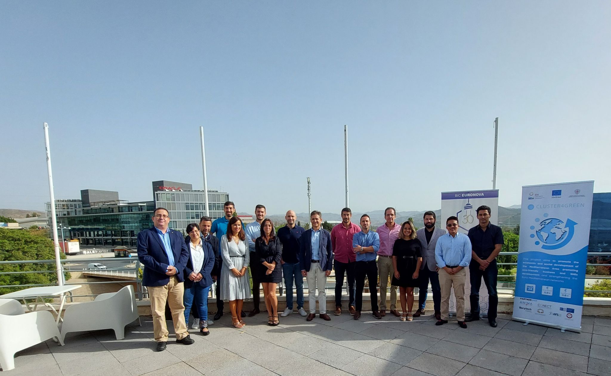 Pymes malagueñas conocen el proyecto CLUSTER4GREEN en el Desayuno de la Innovación de BIC Euronova