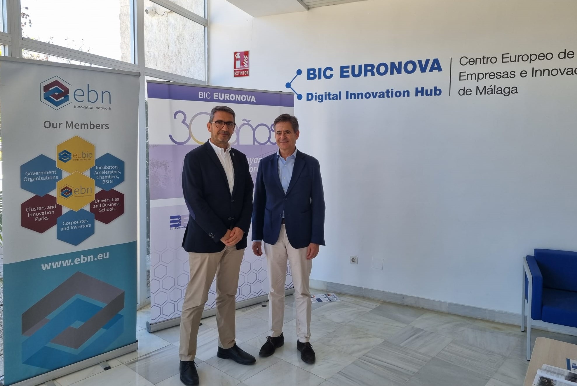 Carlos García, Delegate of Economy, is the new President of BIC Euronova