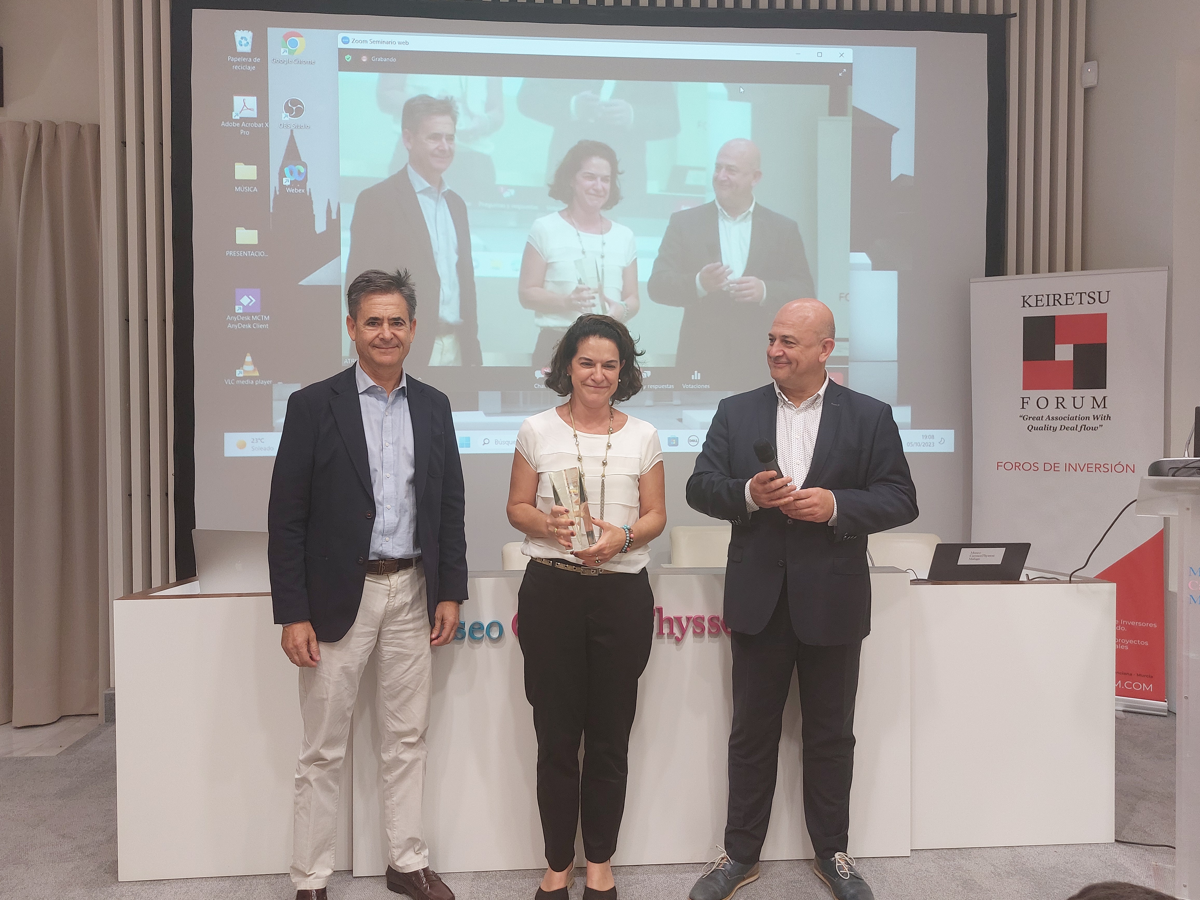 La startup  malagueña Datlight ganadora en el Foro de Inversores “Keiretsu Forum Andalucía