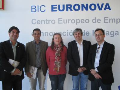 Una delegación de Brasil se interesa por el modelo del CEEI de Málaga BIC Euronova