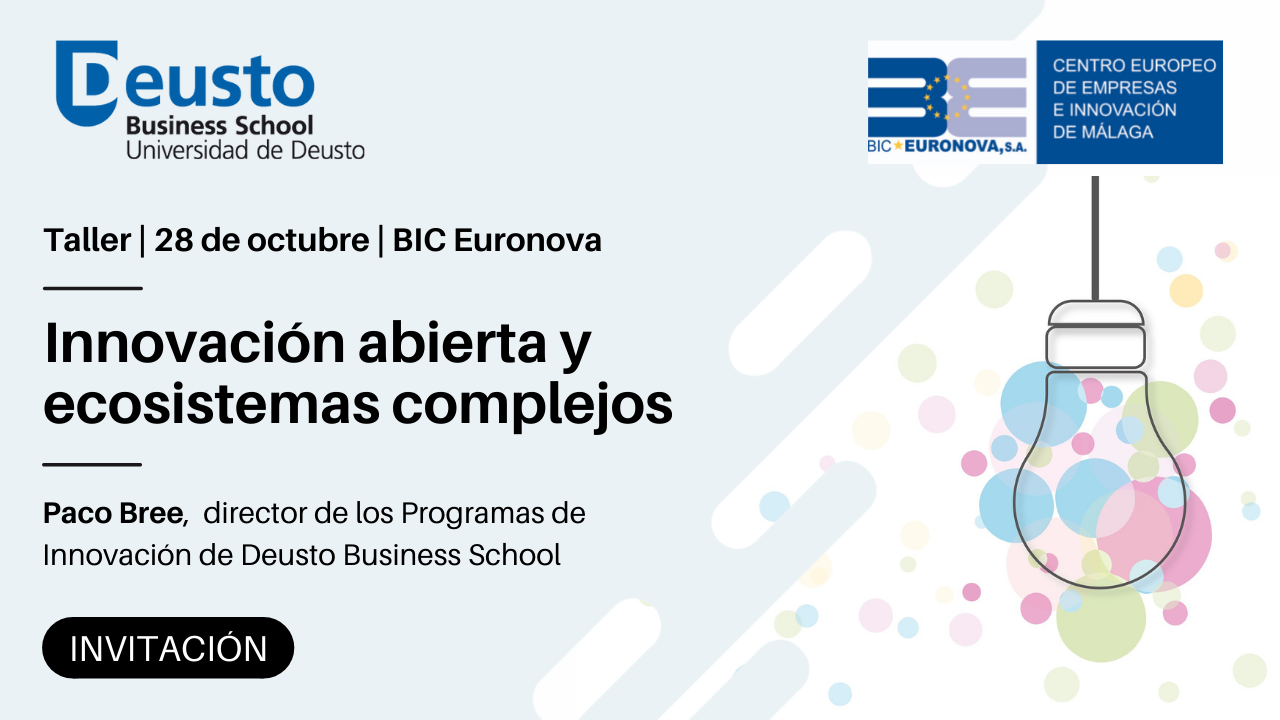 Taller gratuito: Innovación Abierta y Ecosistemas Complejos