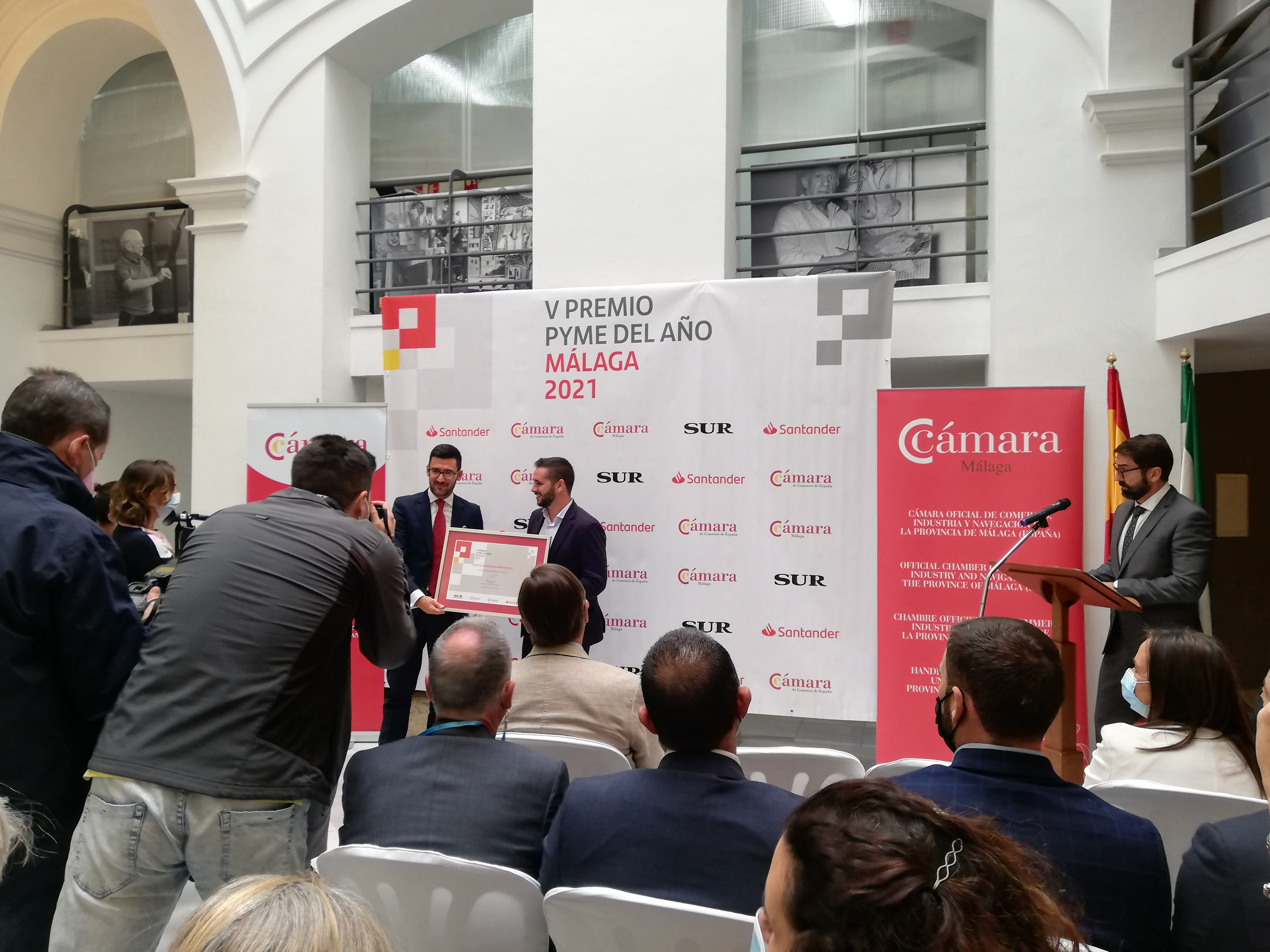 Solbyte, galardonada en los Premios Pyme del Año Málaga 2021